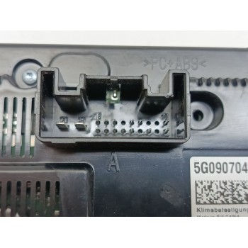 Recambio de mando climatizador para volkswagen t-roc descapotable (ac7, ac8) 1.0 tsi referencia OEM IAM 5G0907044FS  