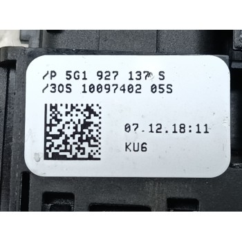 Recambio de interruptor para volkswagen golf vii (5g1, bq1, be1, be2) 2.0 gti referencia OEM IAM 5G1927137S  