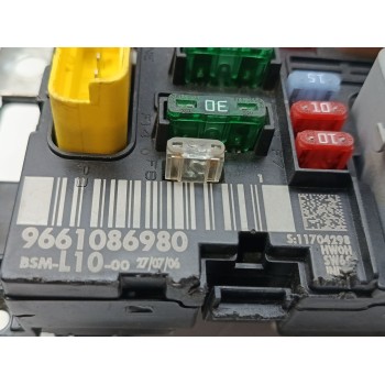 Recambio de centralita bsm para peugeot 207/207+ (wa_, wc_) 1.6 hdi referencia OEM IAM 9661086980  