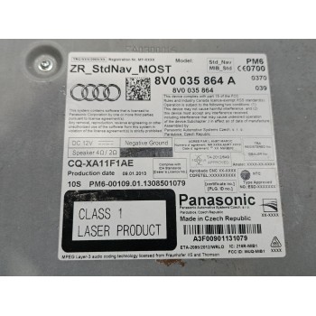 Recambio de sistema navegacion gps para audi a3 sportback (8va) ambiente referencia OEM IAM 8V0035864A  
