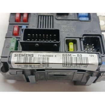Recambio de centralita bsm para citroën xsara picasso 1.6 hdi 110 exclusive referencia OEM IAM 9650618480  