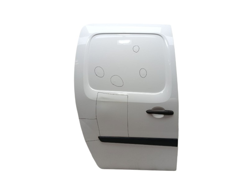 Recambio de puerta lateral corredera derecha para renault kangoo profesional referencia OEM IAM 7751478147  