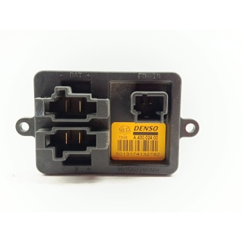 Recambio de resistencia calefaccion para fiat 500 x (334) pop star referencia OEM IAM A43002400  