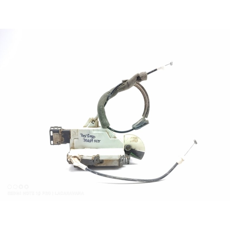 Recambio de cerradura puerta delantera izquierda para citroën berlingo cuadro x referencia OEM IAM 828406  