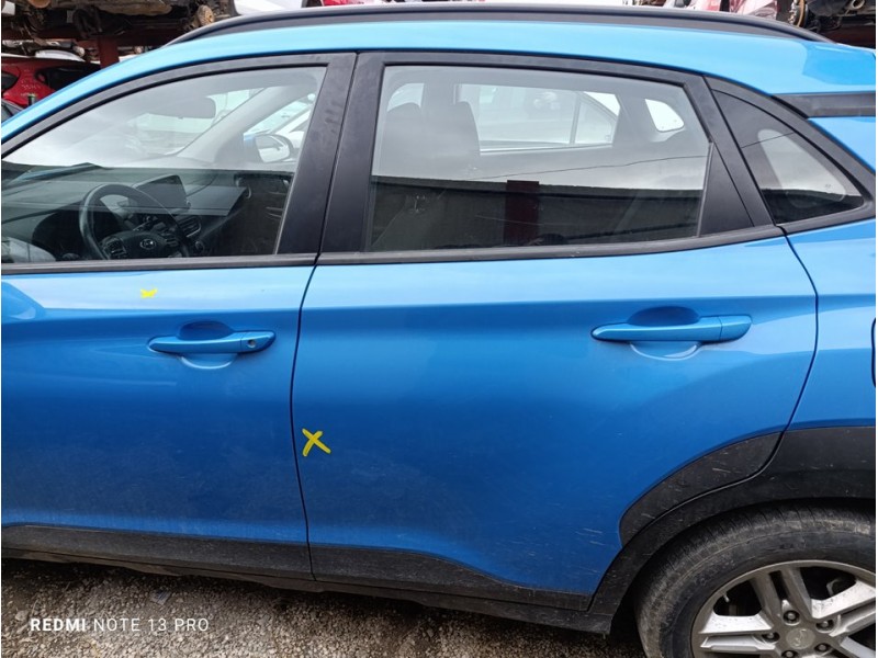 Recambio de puerta trasera izquierda para hyundai kona (os, ose, osi) 1.0 t-gdi referencia OEM IAM 77003J9000 / 77003J9020  