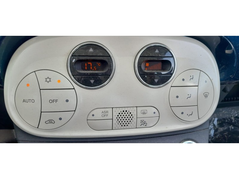 Recambio de mando climatizador para fiat 500 (312_) 1.2 (312axa1a) referencia OEM IAM 735629318  