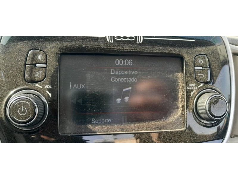 Recambio de pantalla multifuncion para fiat 500 (312_) 1.2 (312axa1a) referencia OEM IAM 735655612  
