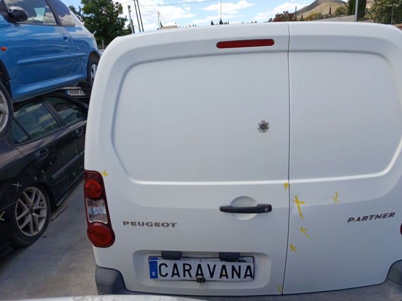 Recambio de puerta trasera izquierda para peugeot partner furgoneta/monovolumen 1.6 hdi 16v 4x4 referencia OEM IAM   