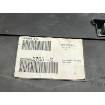 Recambio de cuadro instrumentos para renault clio iii exception referencia OEM IAM 8200582705G  