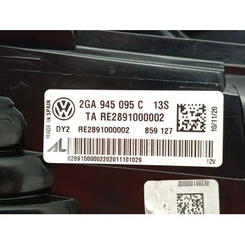 Recambio de piloto trasero izquierdo para volkswagen t-roc descapotable (ac7, ac8) 1.0 tsi referencia OEM IAM 2GA945095C  