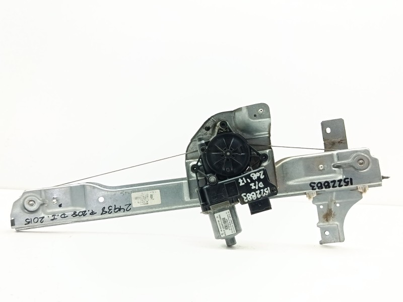 Recambio de elevalunas delantero izquierdo para peugeot 208 style referencia OEM IAM 9816401780  