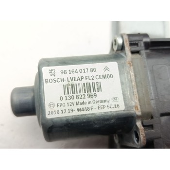 Recambio de elevalunas delantero izquierdo para peugeot 208 style referencia OEM IAM 9816401780  