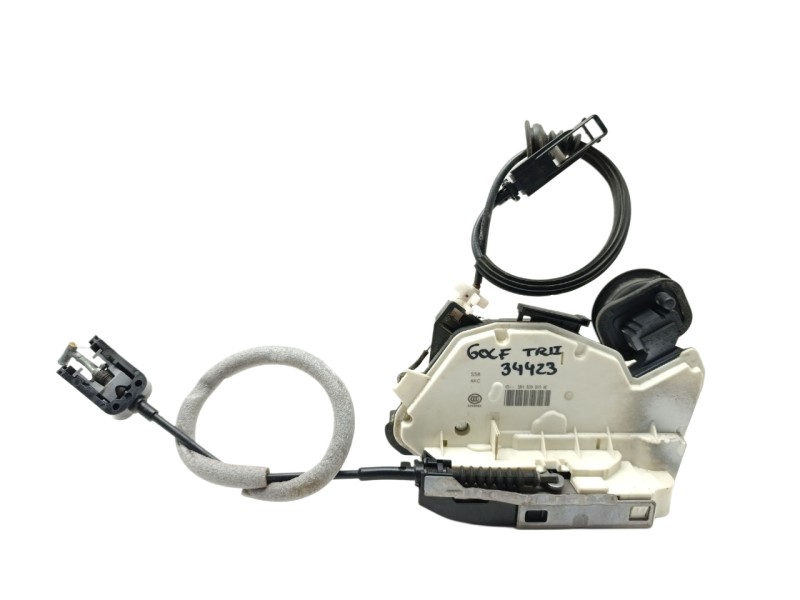 Recambio de cerradura puerta trasera izquierda para volkswagen golf vi (5k1) gti referencia OEM IAM 5K4839015AE  