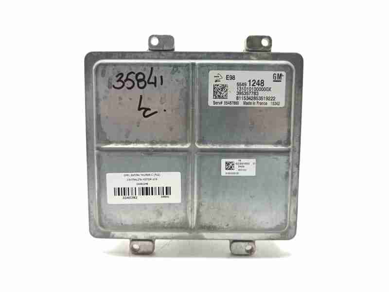 Recambio de centralita motor uce para opel zafira tourer c (p12) 1.6 cdti (75) referencia OEM IAM 55491248  