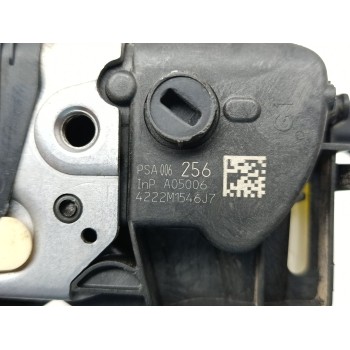 Recambio de cerradura puerta delantera izquierda para peugeot 508 allure hybrid4 referencia OEM IAM 9800625680 / 9819263080  