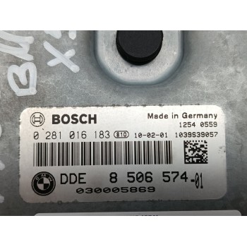 Recambio de centralita motor uce para bmw x5 (e70) xdrive40d referencia OEM IAM 8506574 / 0281016183 850657401 