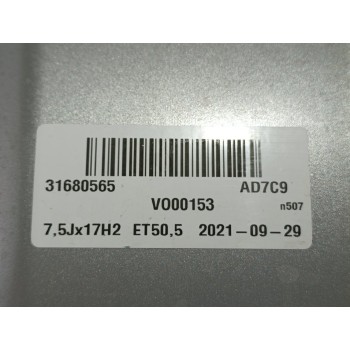 Recambio de llanta para volvo xc 40 momentum core 2wd referencia OEM IAM 31680565  