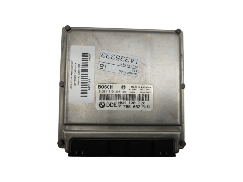 Recambio de centralita motor uce para land rover freelander (ln) s targa referencia OEM IAM 7788053 / 0281010300  