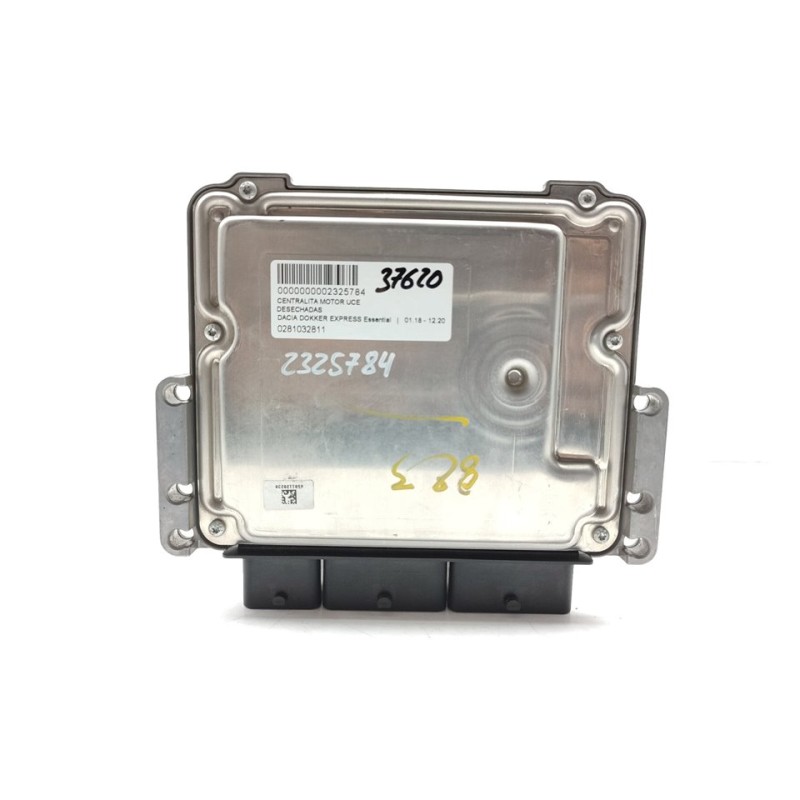 Recambio de centralita motor uce para dacia dokker express essential referencia OEM IAM 0281032811  