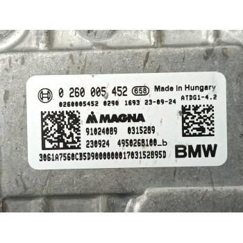 Recambio de centralita cambio automatico para bmw x1 (u11) sdrive 18 i referencia OEM IAM 0260005452 / 91024089  