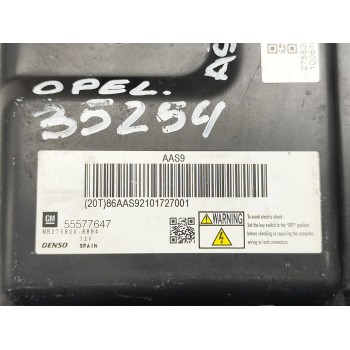 Recambio de centralita motor uce para opel astra j lim. cosmo referencia OEM IAM 55577647 / MB2758008884  