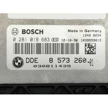 Recambio de centralita motor uce para bmw 1 (f20) 116 d referencia OEM IAM 8573260 / 0281019683 857326001 