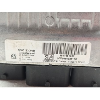 Recambio de centralita motor uce para peugeot 508 i (8d_) 1.6 hdi referencia OEM IAM 9811651980 / S180123009B  