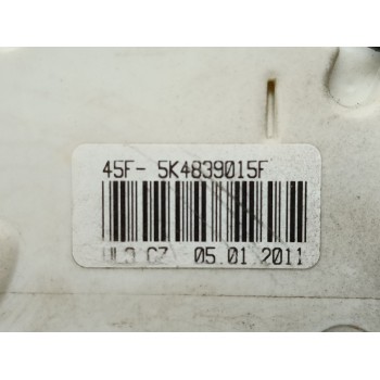 Recambio de cerradura puerta trasera izquierda para volkswagen polo (6r1) advance referencia OEM IAM 5K4839015F  
