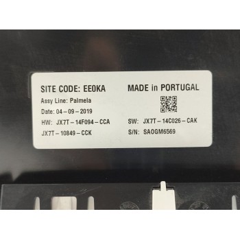 Recambio de cuadro instrumentos para ford focus st-line style referencia OEM IAM JX7T14F094CCA  