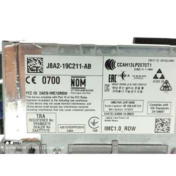 Recambio de sistema navegacion gps para land rover range rover velar velar referencia OEM IAM J8A219C216AB  