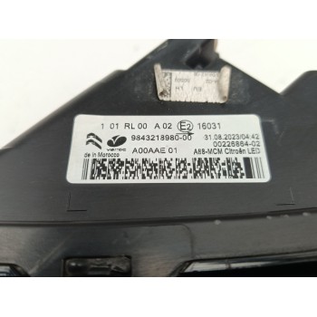 Recambio de piloto delantero izquierdo para citroën c3 origins referencia OEM IAM 9833480680  