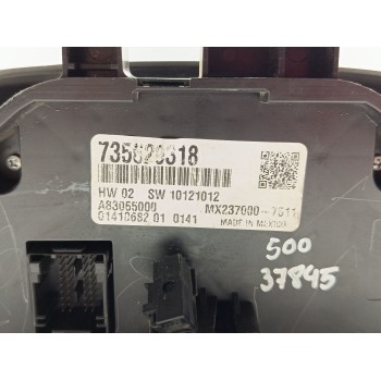 Recambio de mando climatizador para fiat 500 c (312_) 1.2 (312cxa1a, 312axa1a) referencia OEM IAM 735620318  