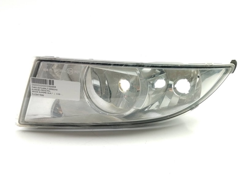 Recambio de faro antiniebla derecho para skoda superb (3u4) referencia OEM IAM 5J0941699  