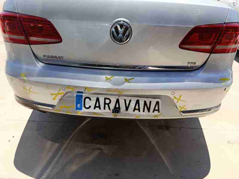 Recambio de paragolpes trasero para volkswagen passat b7 (362) 1.6 tdi referencia OEM IAM 3AE807417RGRU  