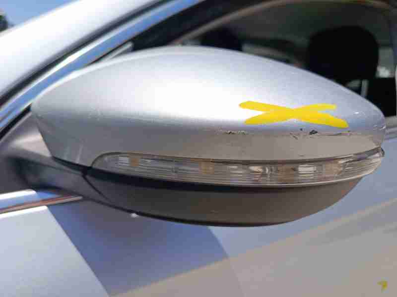 Recambio de espejo retrovisor izquierdo para volkswagen passat b7 (362) 1.6 tdi referencia OEM IAM   