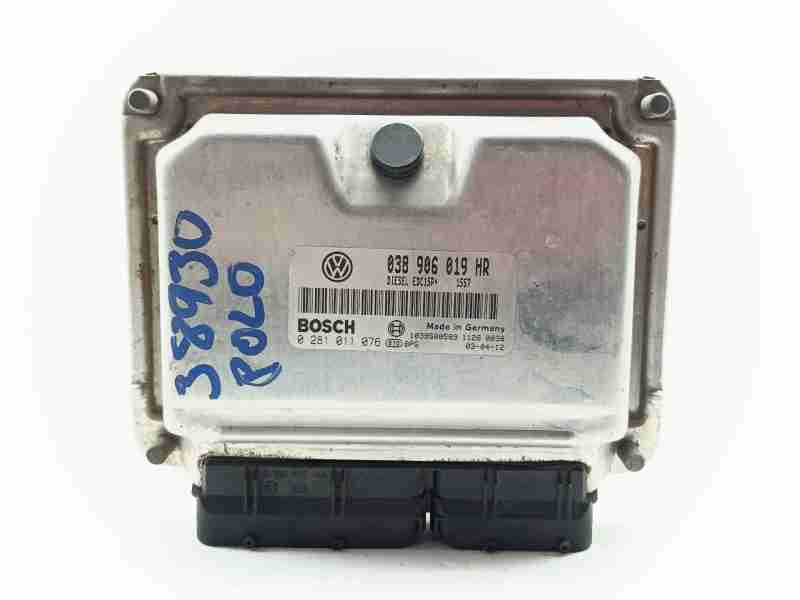 Recambio de centralita motor uce para volkswagen polo (9n1) highline referencia OEM IAM 0281011076 / 038906019HR  