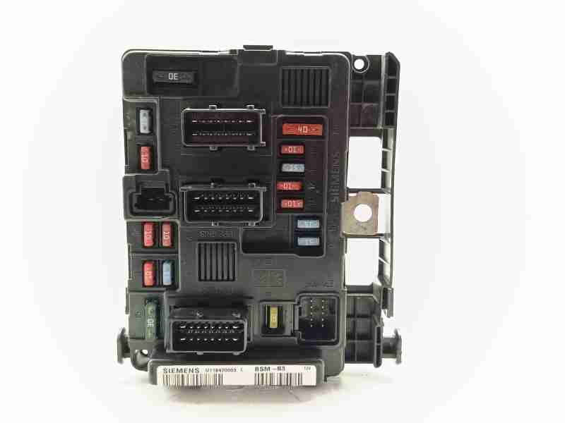 Recambio de centralita bsm para citroën berlingo 1.6 hdi 92 sx plus familiar referencia OEM IAM 9650618480  