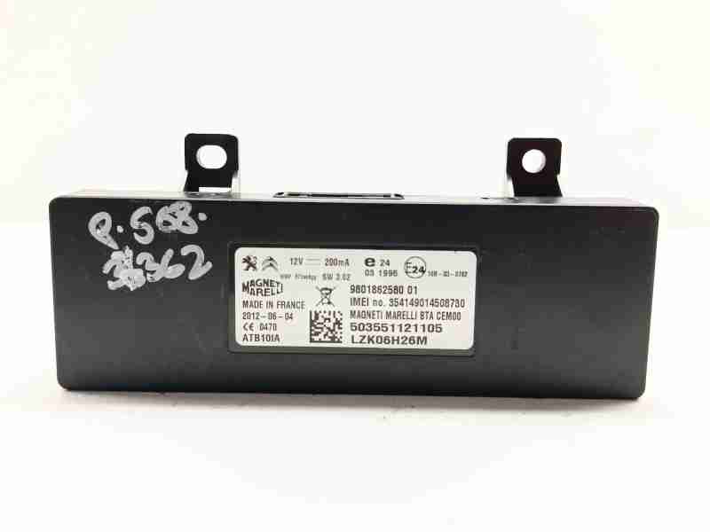 Recambio de modulo electronico para peugeot 508 allure hybrid4 referencia OEM IAM 9801862580  