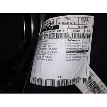 Recambio de juego asientos completo para audi q3 (8u) 2.0 tdi referencia OEM IAM   