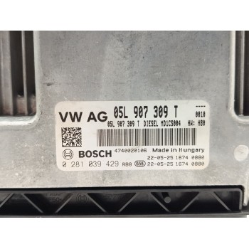 Recambio de centralita motor uce para volkswagen tiguan (ax1) r-line 4motion referencia OEM IAM 0281039429  