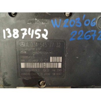 Recambio de abs para mercedes-benz clase c (w203) berlina 220 cdi (la) (203.008) referencia OEM IAM A0054312912  