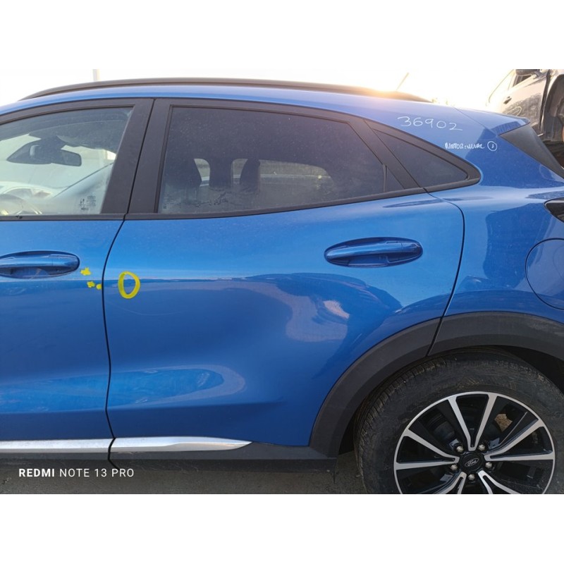 Recambio de puerta trasera izquierda para ford puma hybrid titanium design referencia OEM IAM PL1TBS24631AA  