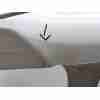 Recambio de paragolpes trasero para toyota avensis (t27) advance referencia OEM IAM 5215905910 / 5215905905  