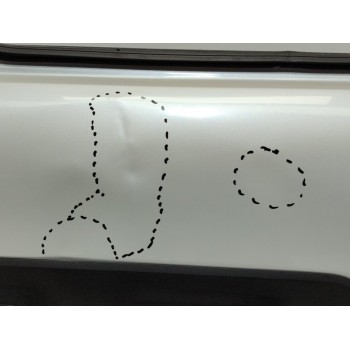 Recambio de puerta trasera izquierda para citroën c4 cactus business referencia OEM IAM 9801219580  