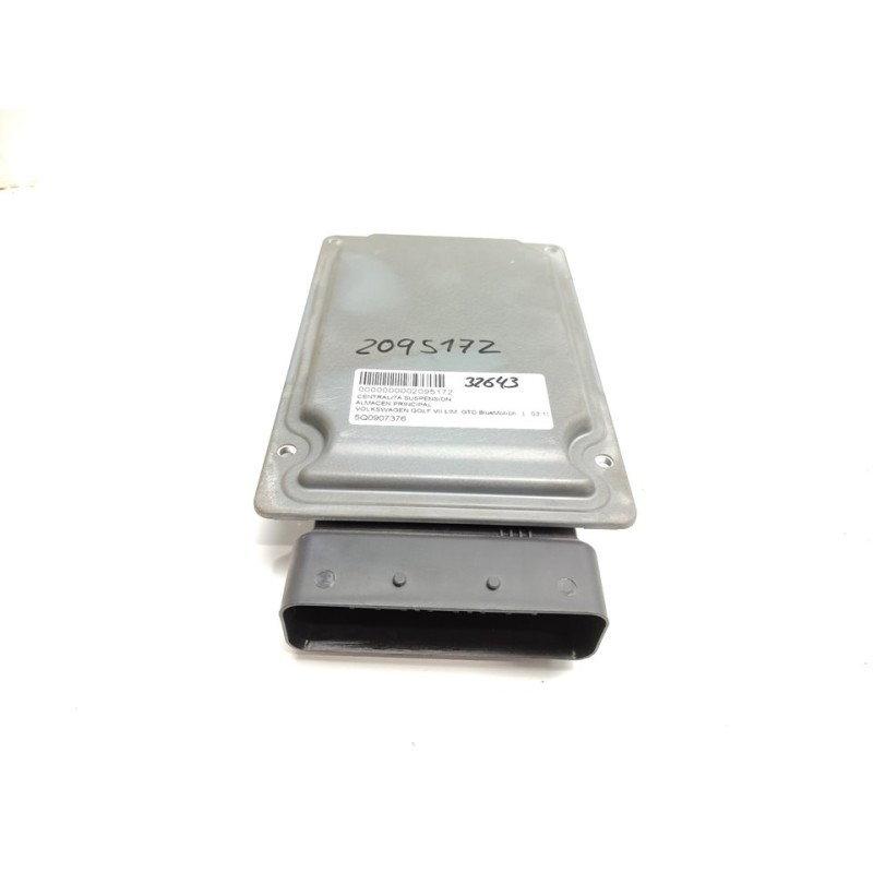 Recambio de centralita suspension para volkswagen golf vii lim. gtd bluemotion referencia OEM IAM 5Q0907376  