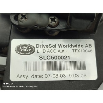 Recambio de potenciometro pedal para land rover discovery v6 td hse referencia OEM IAM SLC500021  