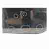 Recambio de puerta trasera izquierda para volvo v40 hatchback (525) t2 referencia OEM IAM 32321999  