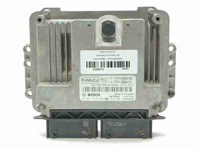 Recambio de centralita motor uce para ford focus lim. trend referencia OEM IAM 0261S14996 / F1FA12A650ASG F1FA12B684CA 