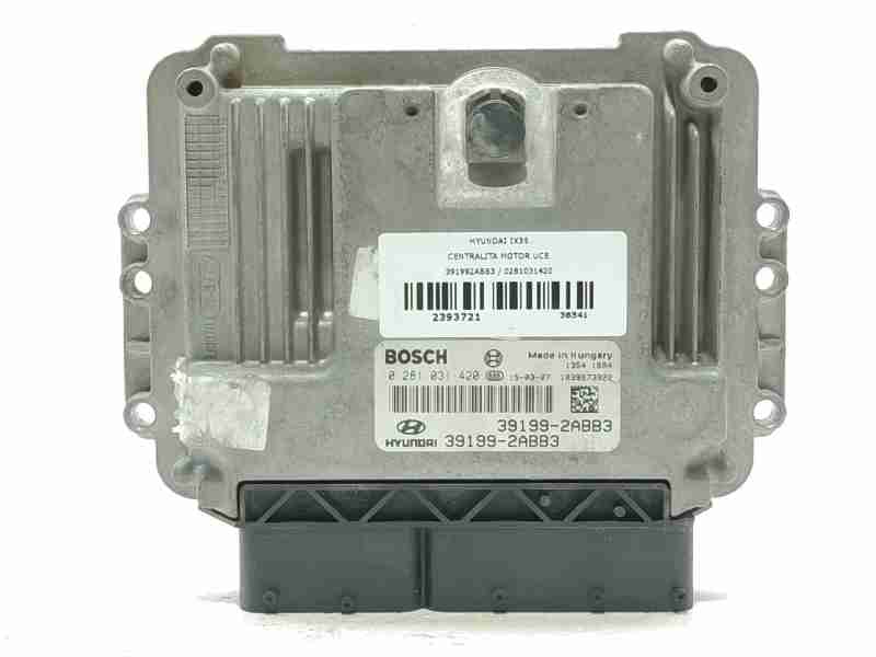 Recambio de centralita motor uce para hyundai ix35 tecno bluedrive 2wd referencia OEM IAM 391992ABB3 / 0281031420  