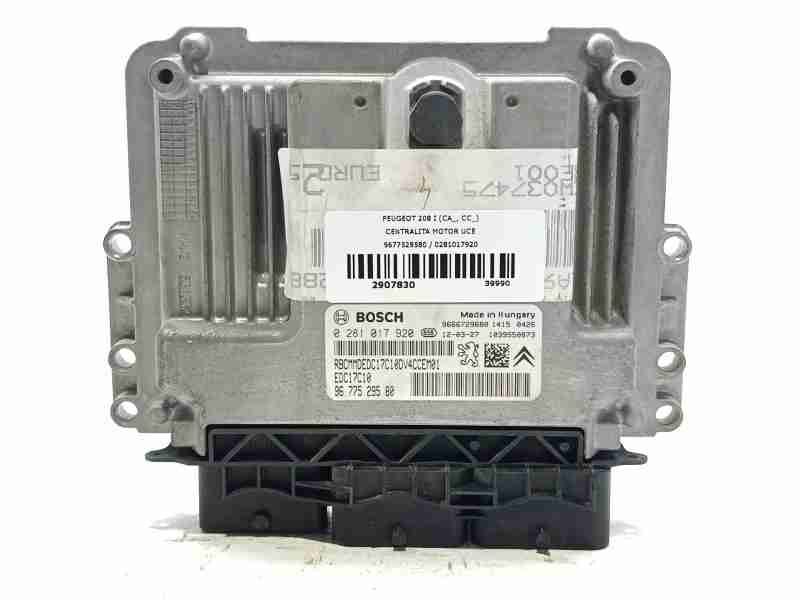 Recambio de centralita motor uce para peugeot 208 i (ca_, cc_) 1.4 hdi referencia OEM IAM 9677529580 / 0281017920  